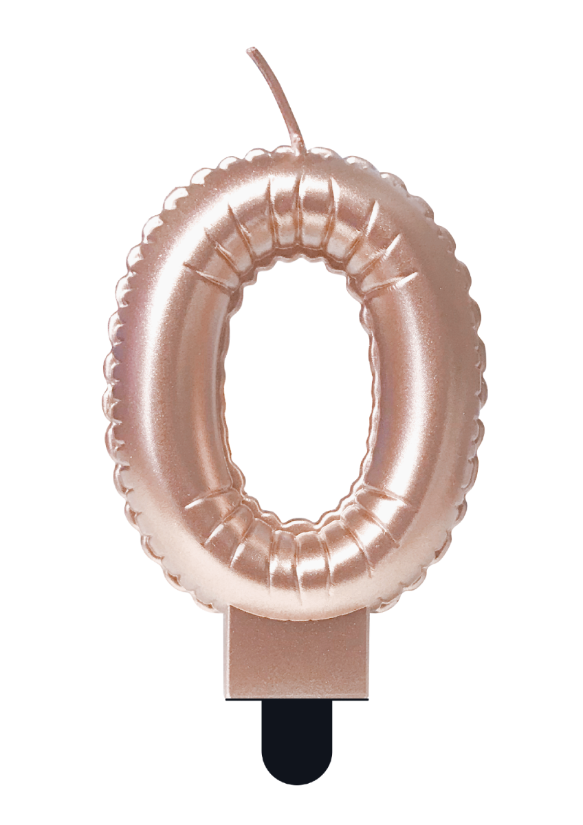 Balloon candle rose Gold - 0