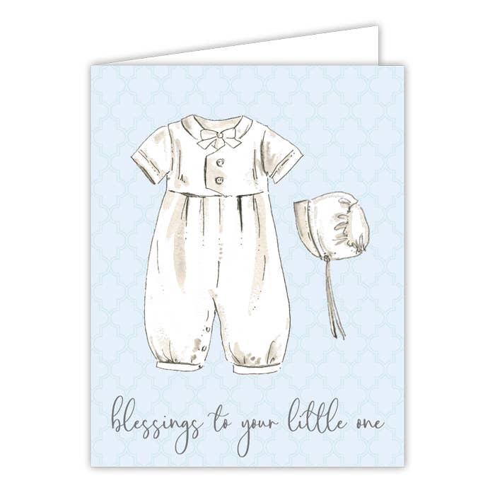 Blessing To Your Little One Christening Card