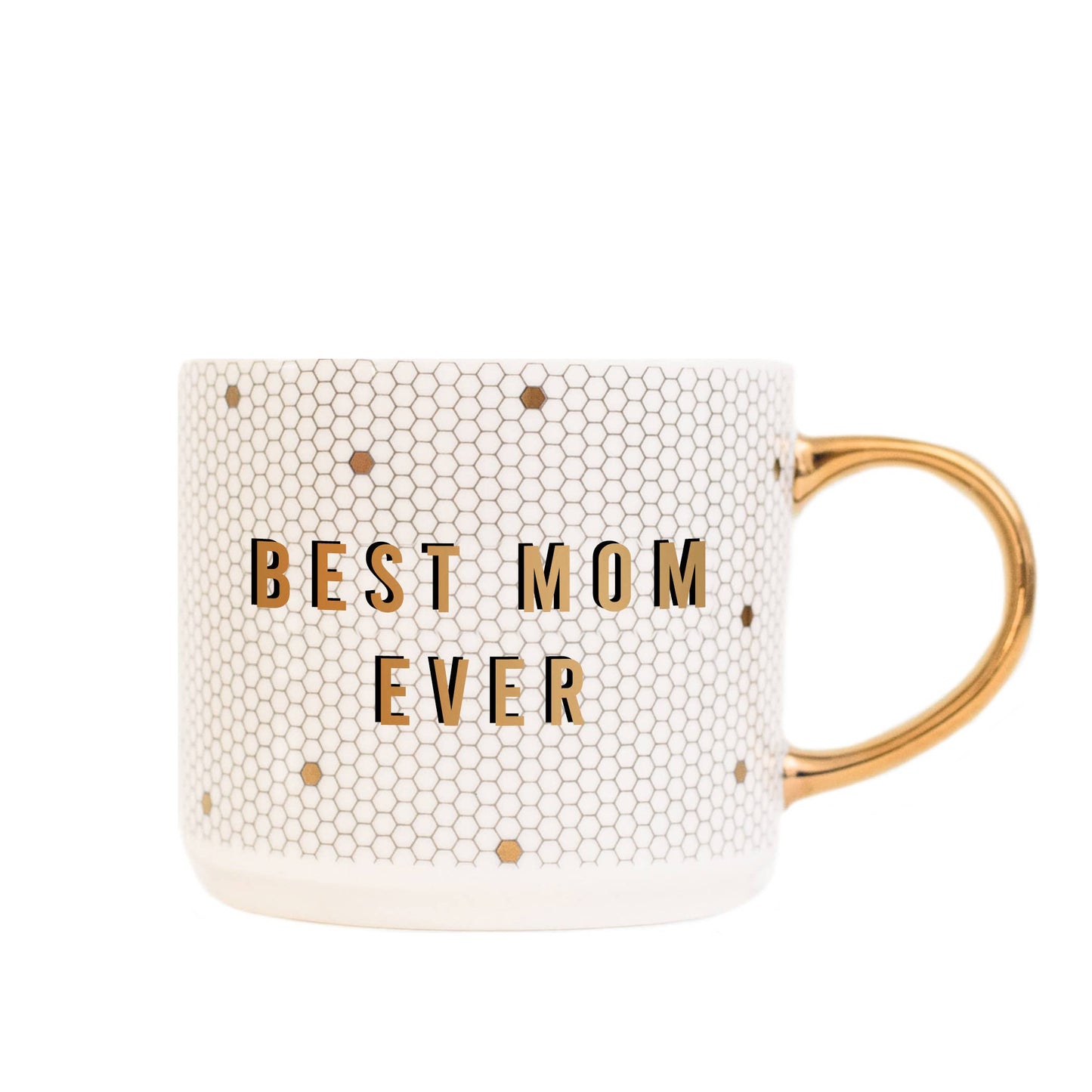 BEST MOM EVER TILE COFFEE MUG