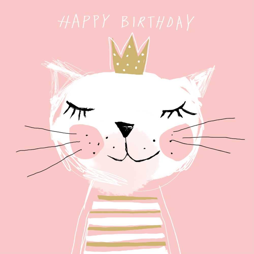 HAPPY BIRTHDAY PRINCESS 5" x 5"