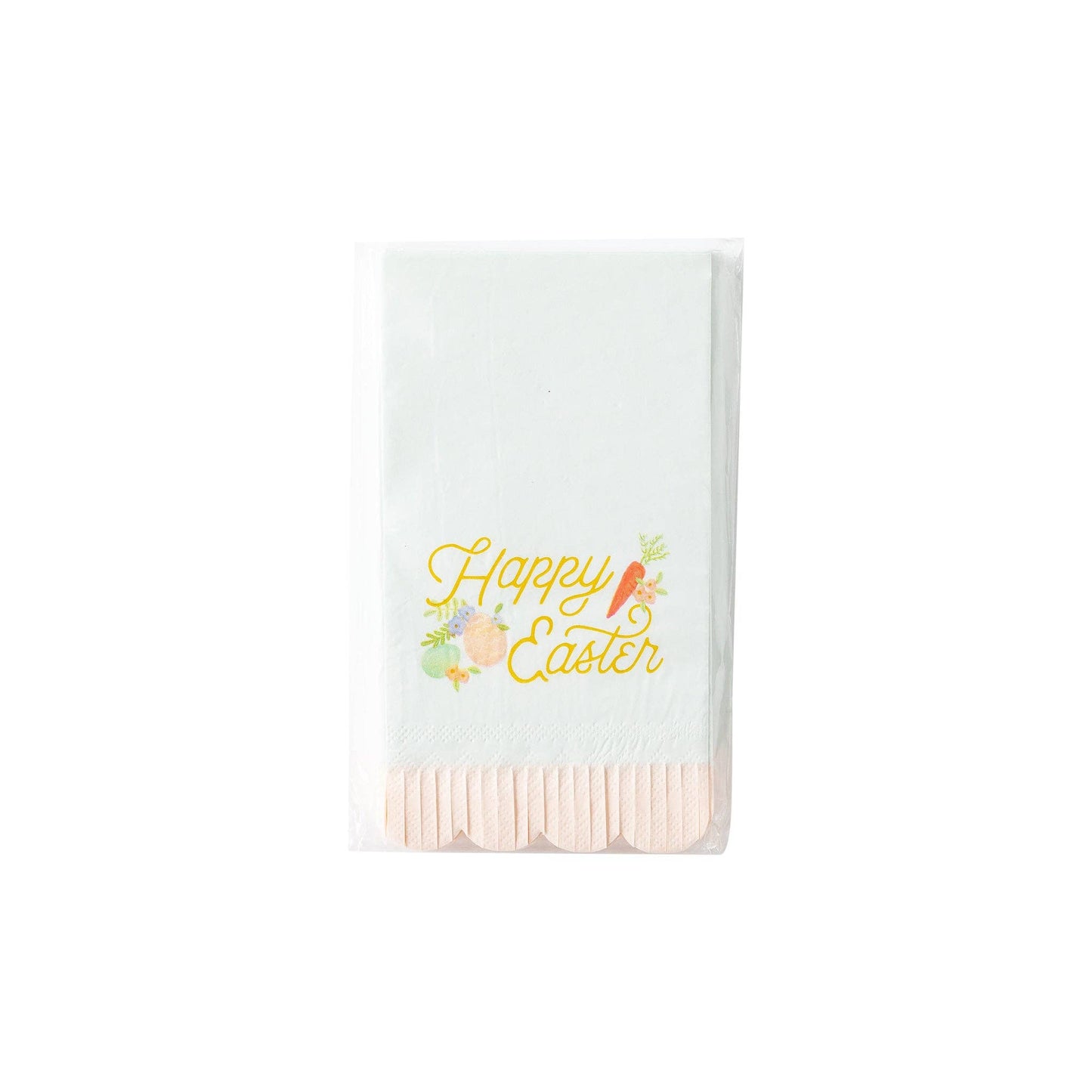 Easter Fringe Scallop Guest Towel Napkin