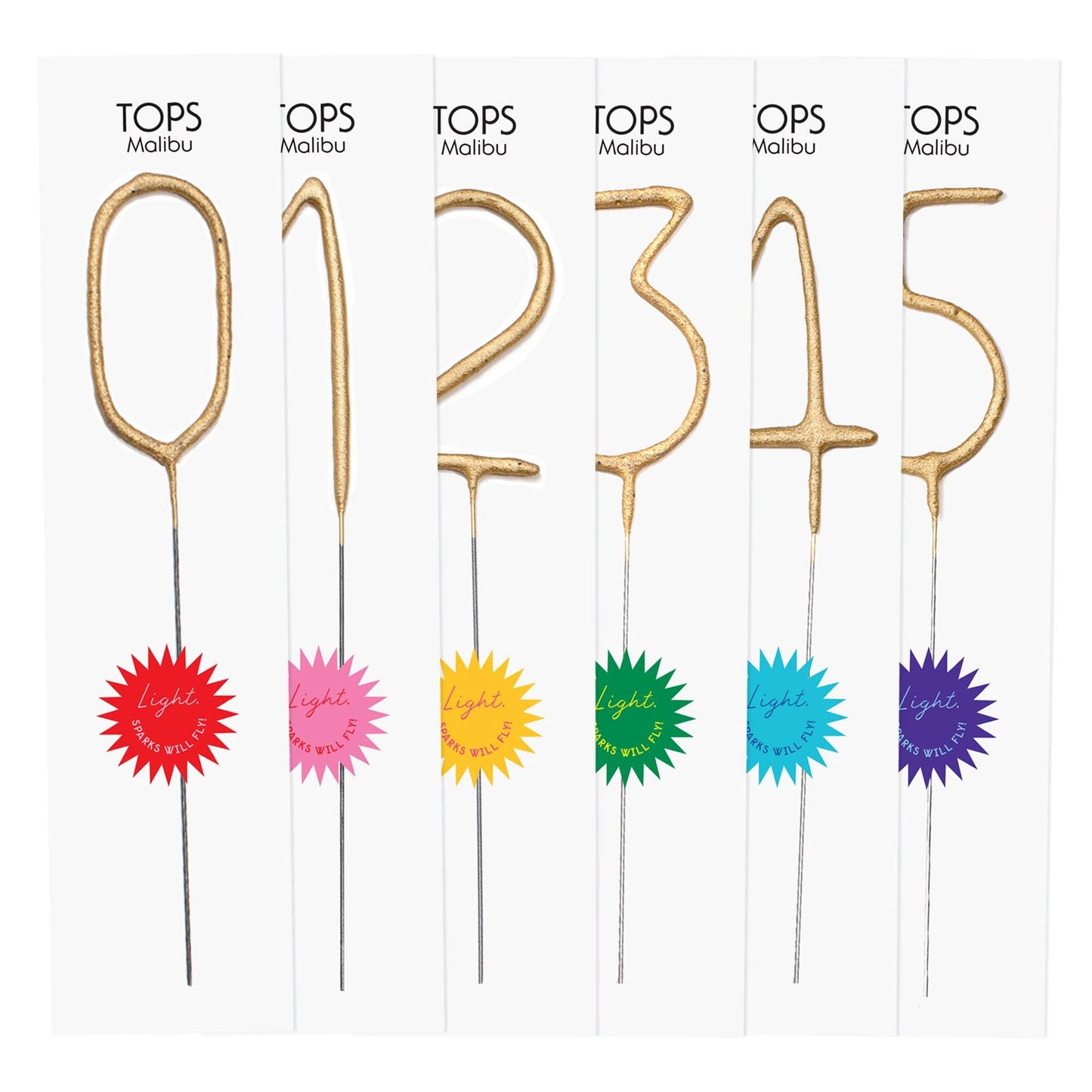 Big Golden Sparkler Wand Number 1