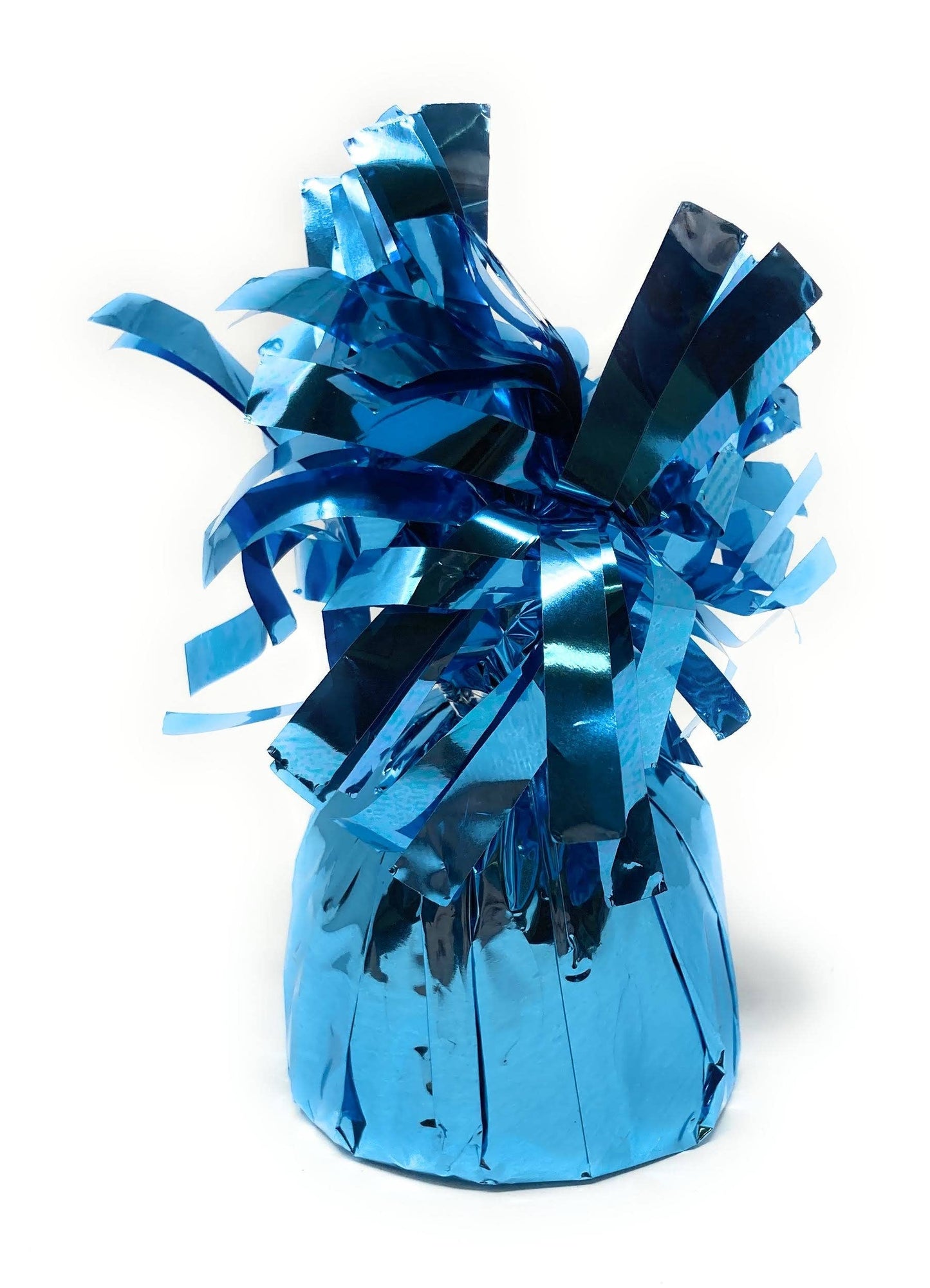 Metallic Balloon Weights - Light blue