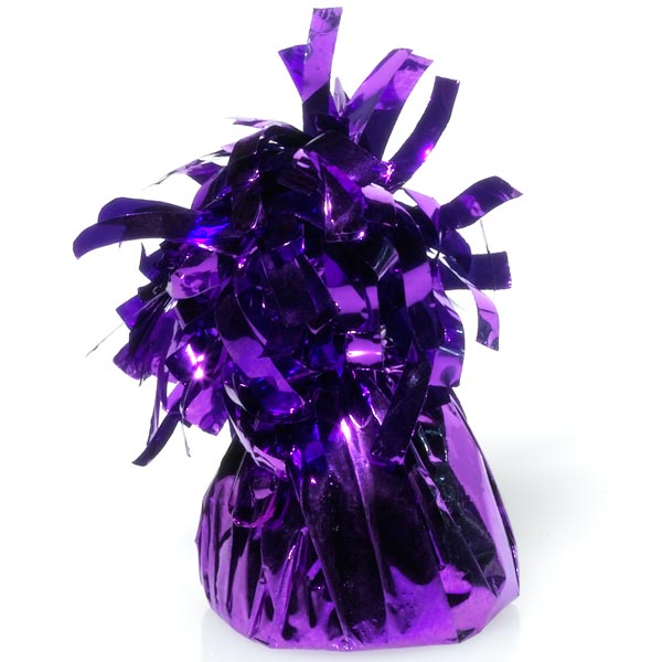 Purple Metallic Balloon Weights