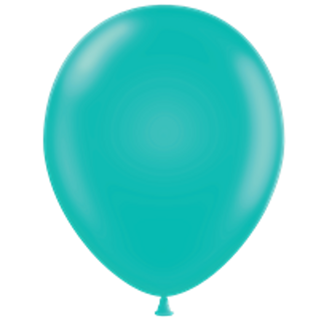 Teal latex balloon 11"