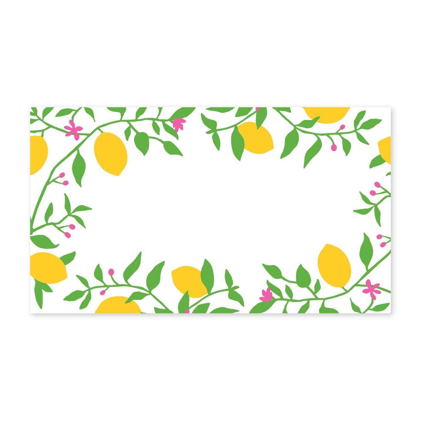 LEMON PLACE CARD