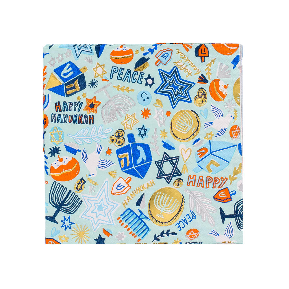 Festival of Lights Large Napkins - 16 Pk.