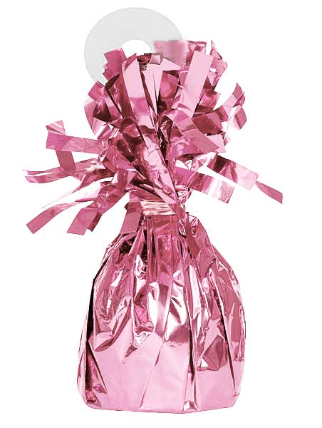 Metallic Balloon Weight- Pink
