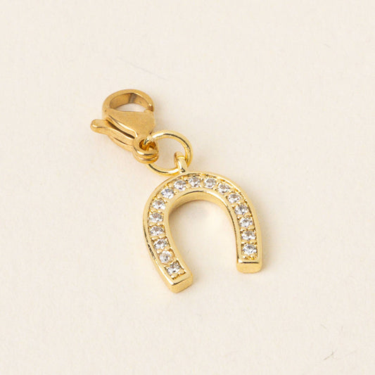The Darling Effect - Jewelry Charm Gold-Horseshoe