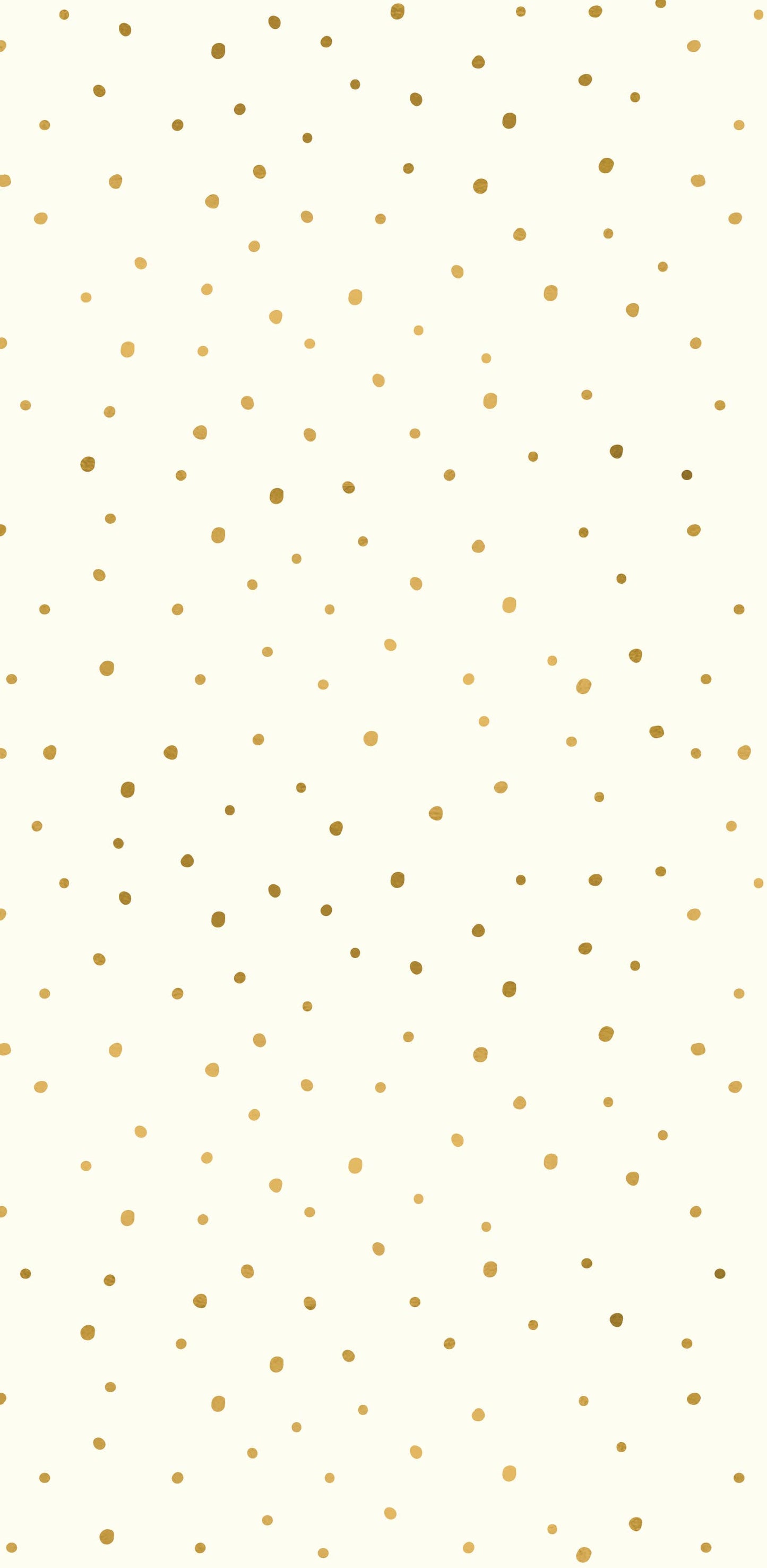 Random Gold Flecks-Ivory Tissue Paper