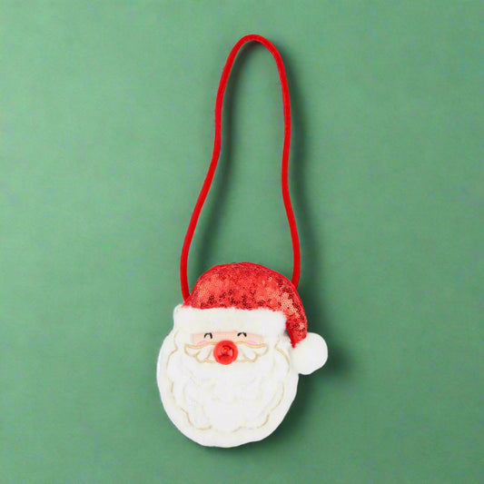 LIGHT UP SANTA PURSE