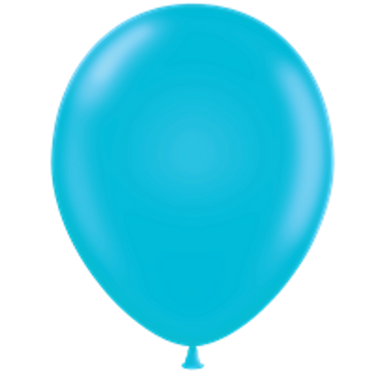 Turquoise Latex Balloon