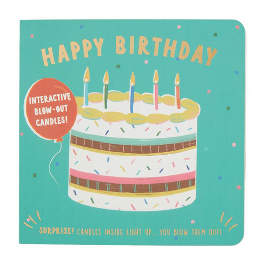 Happy Birthday Board Book Greeting Card