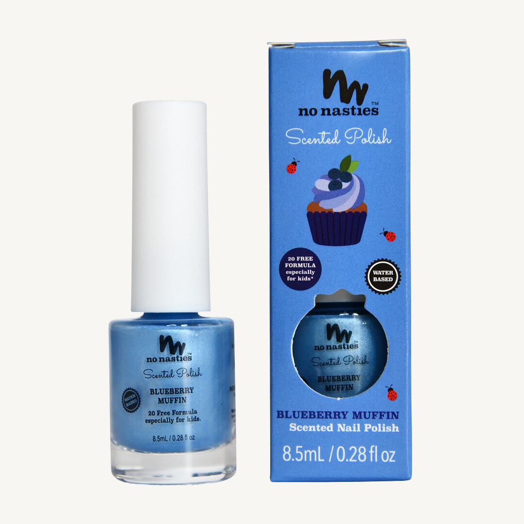 Water Based Scented Scratch Off Kids Nail Polish: Limited Edition Christmas - Sugar Plum - Pastel Plum