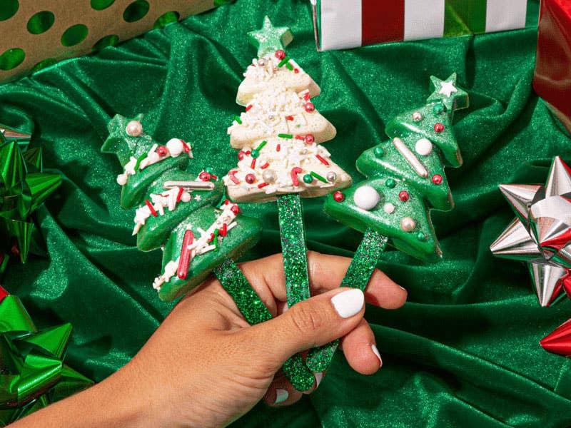 Xmas Tree  Cakesicle Decorating Kit