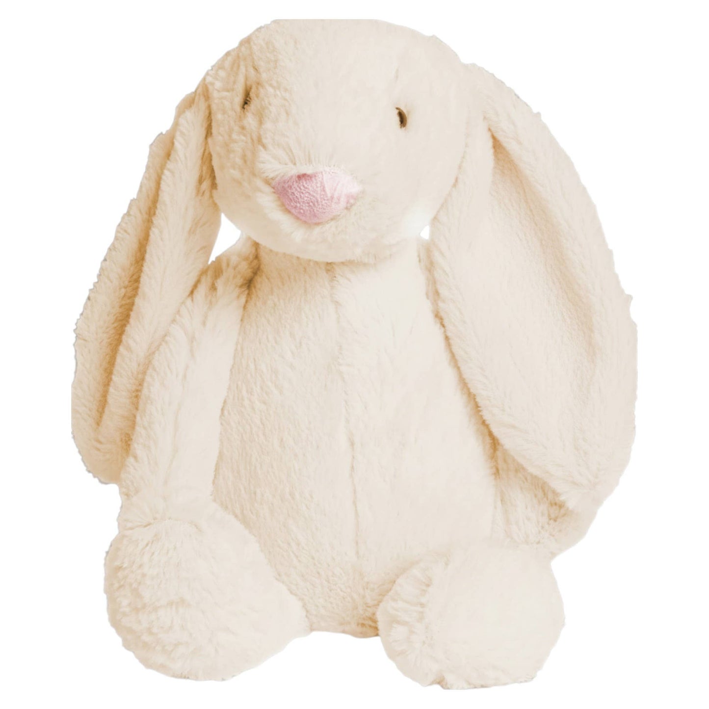 Stuffed animal Plush Easter Bunny- 16 inches, Cream / Medium