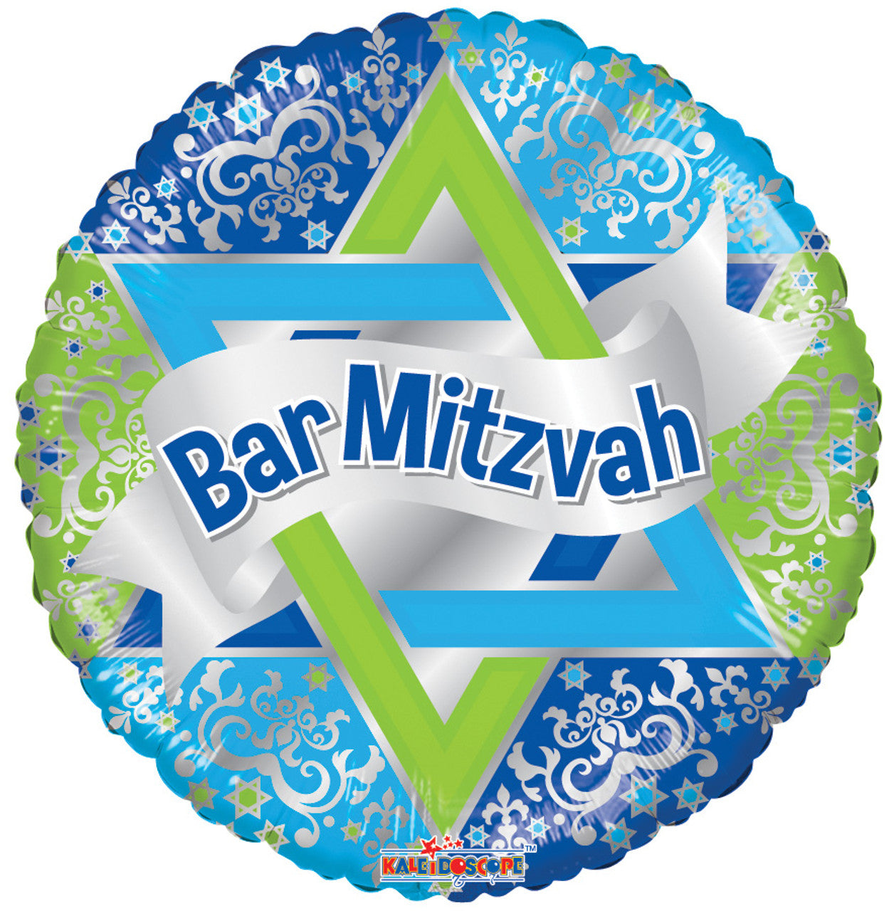 Bar Mitzvah Mylar Balloon 18"