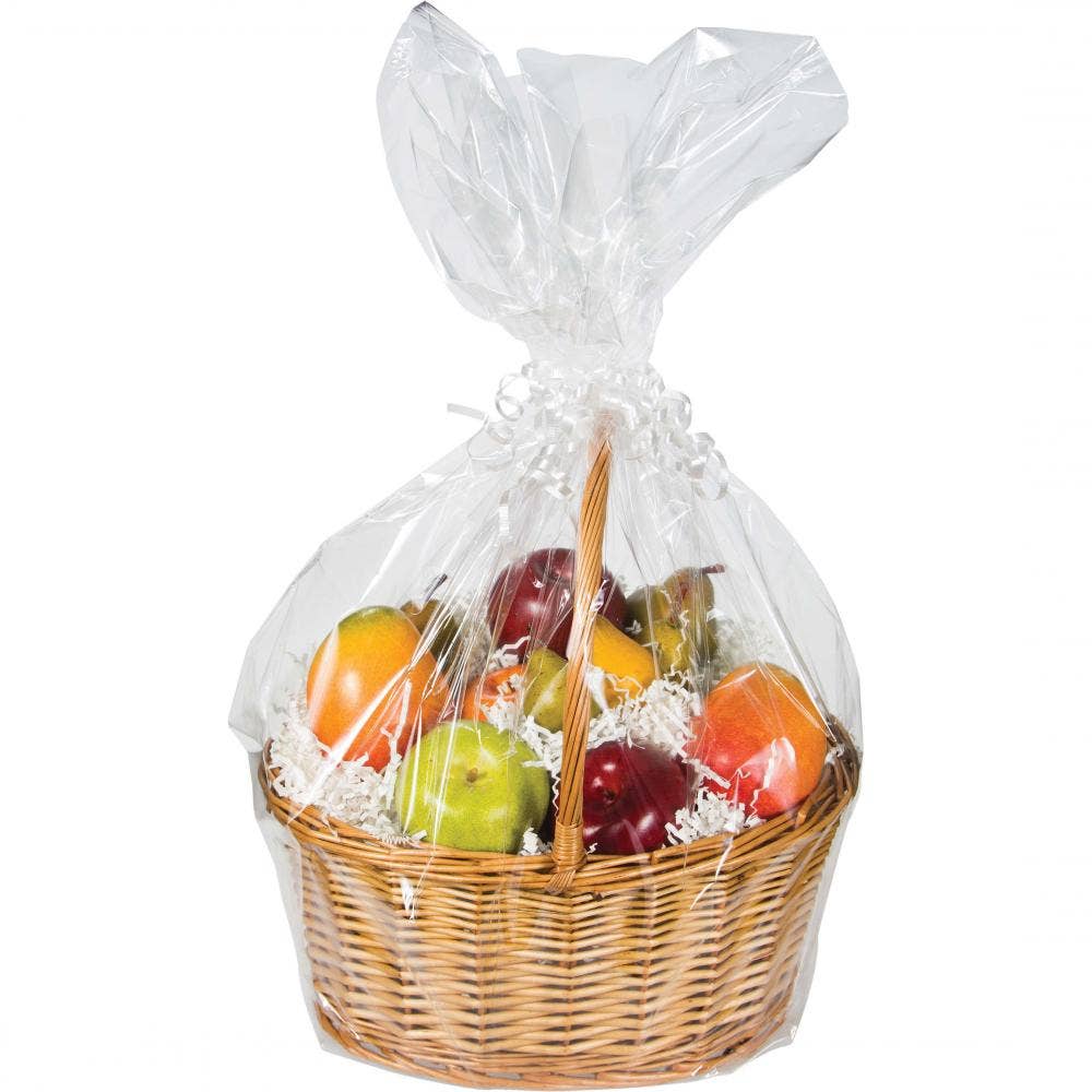 Large Clear Basket Bags