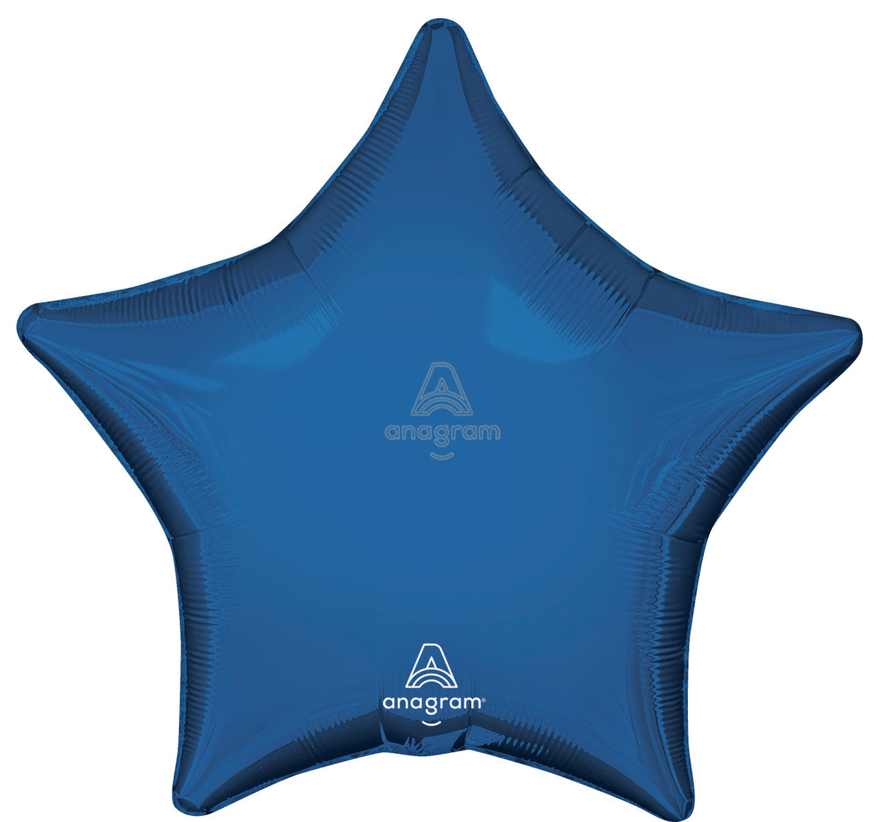 Dark Blue Star Shape Mylar Balloon