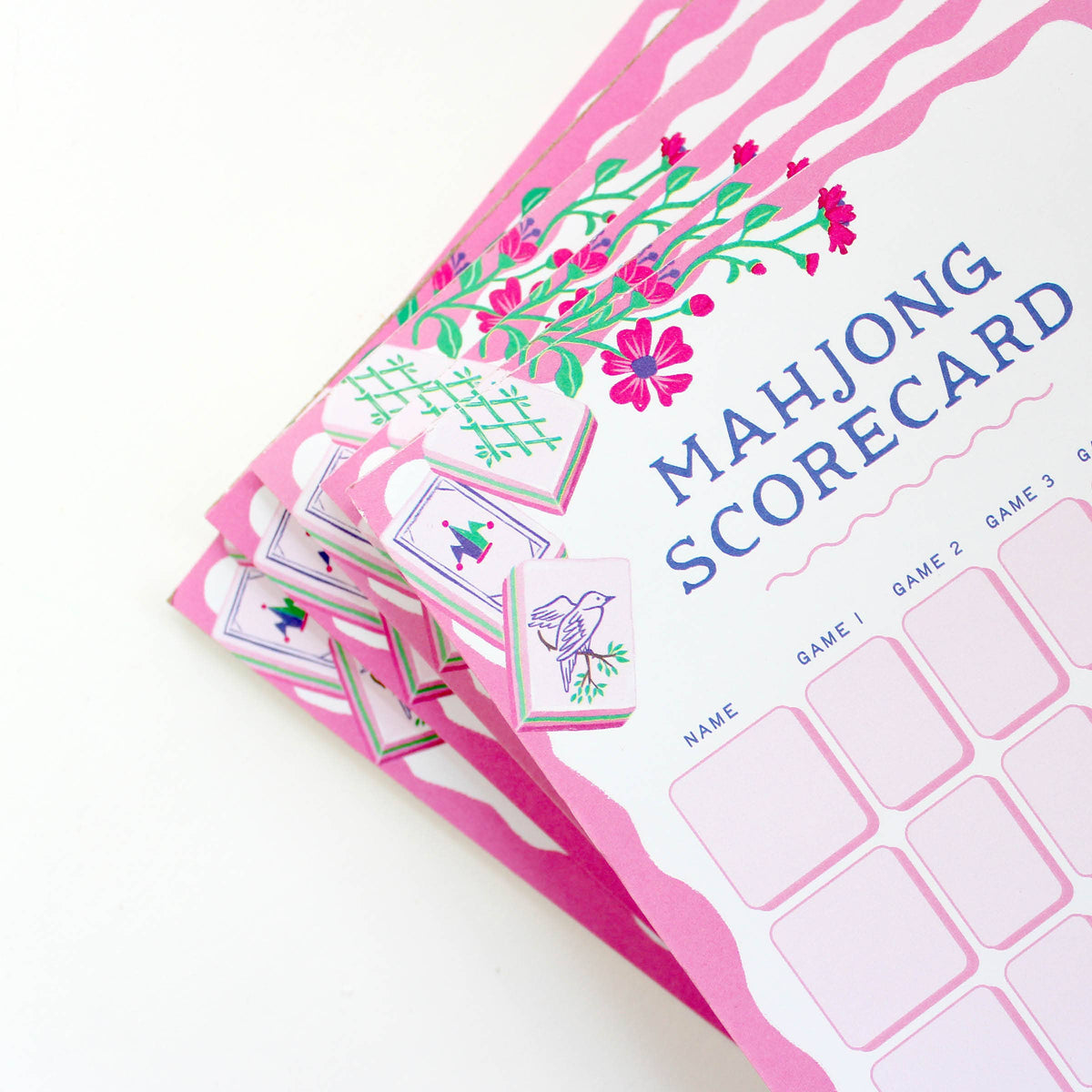 Inklings Paperie - Mahjong Scorecard Notepad