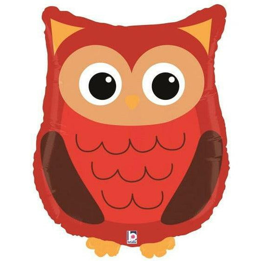 Animal Woodland Owl 26" Mylar Balloon