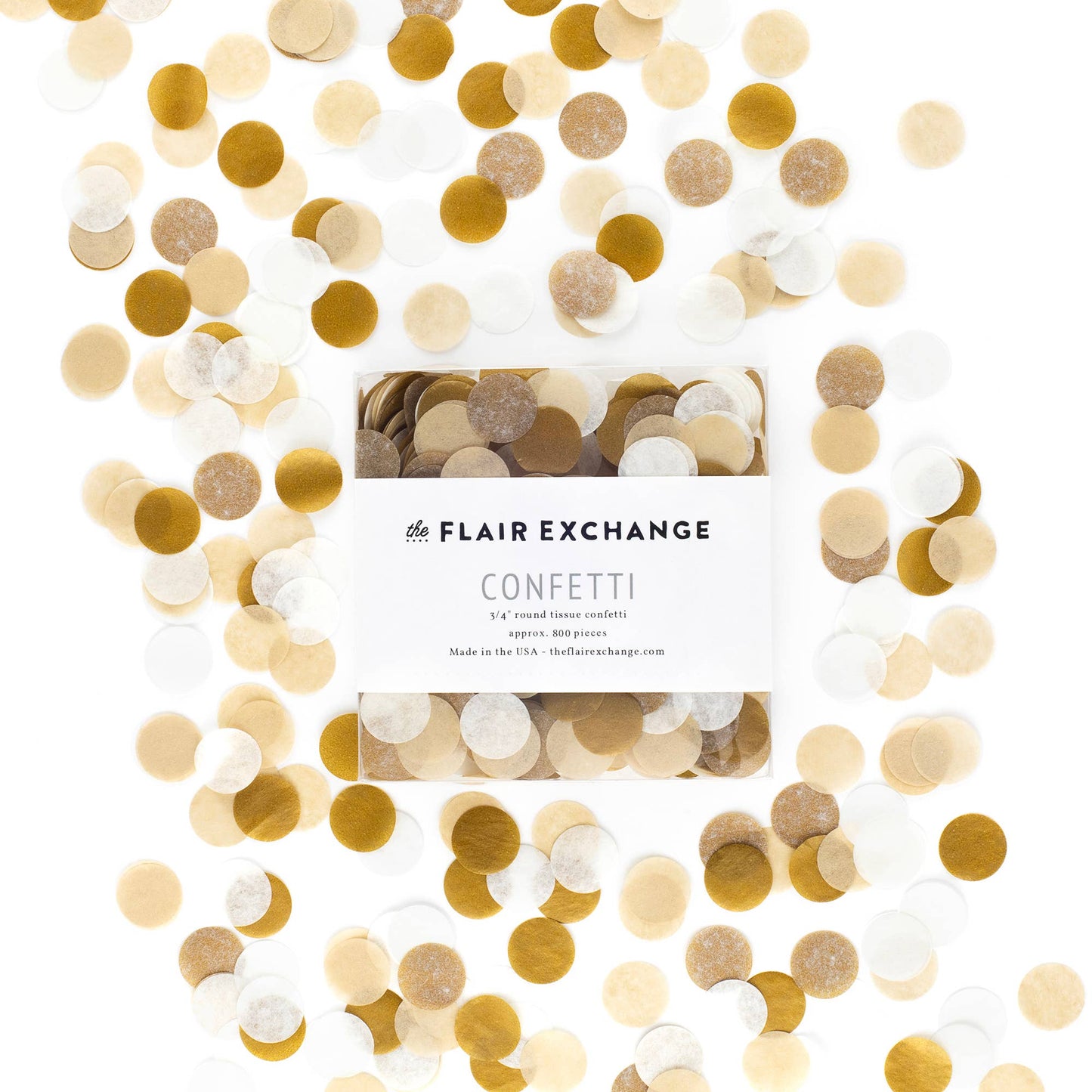 Golden Hand-Cut Confetti