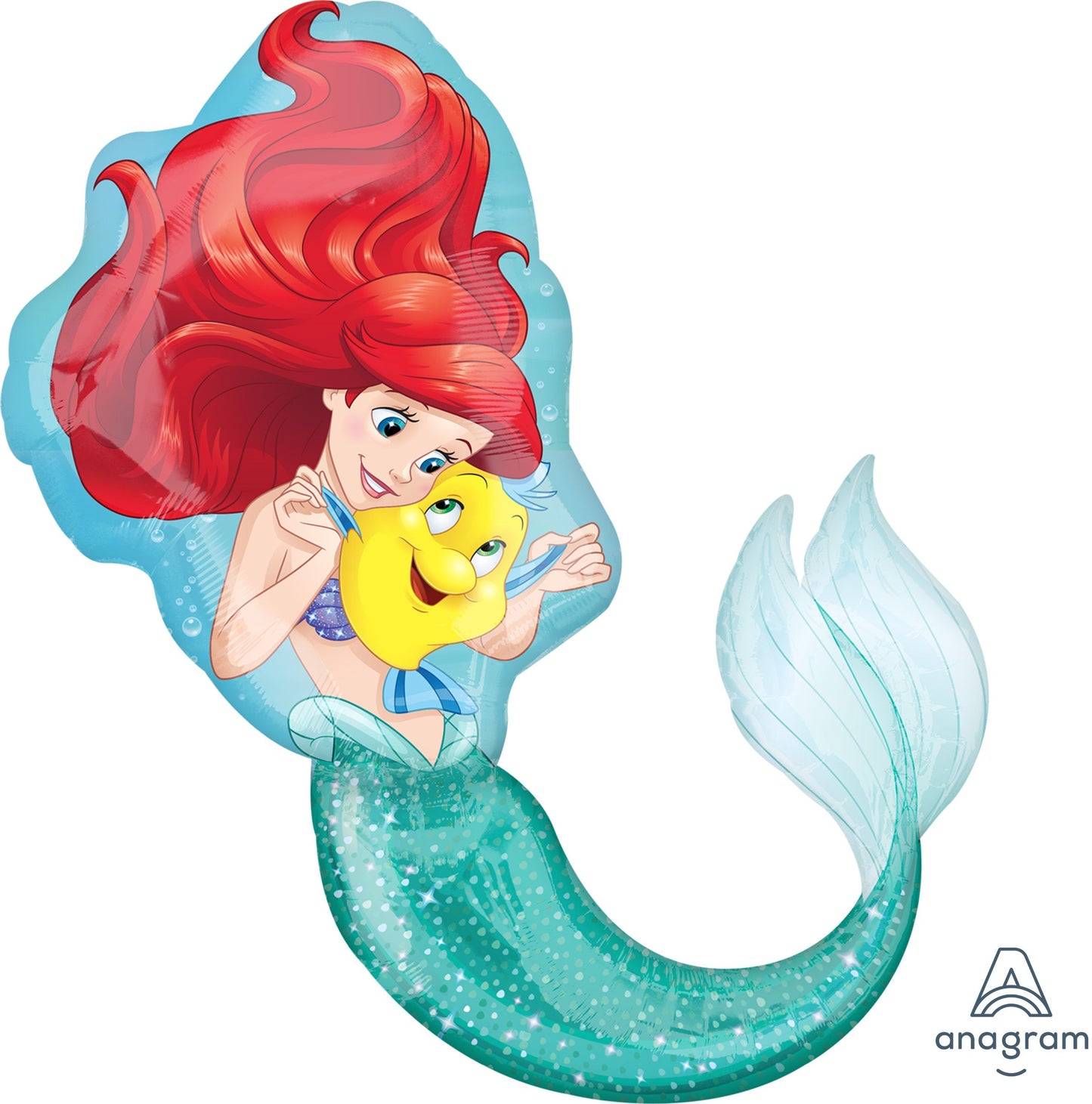 Super Shape Ariel Dream Big Mylar Balloon