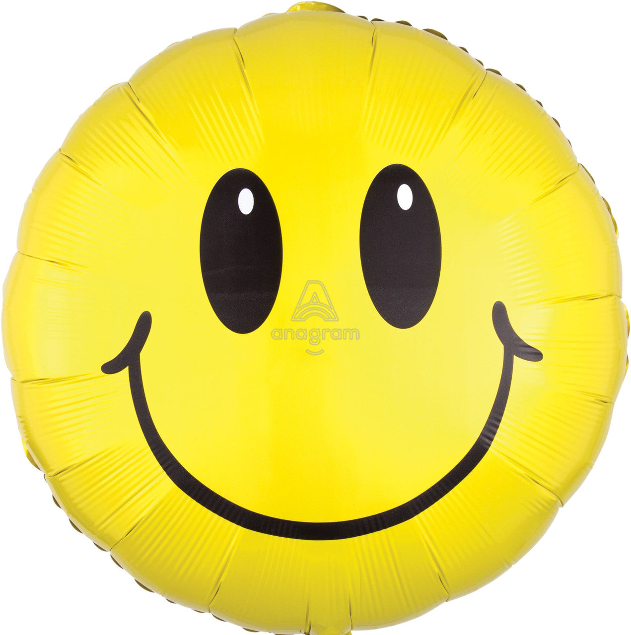 28"A Smiley Face Yellow Mylar Balloon