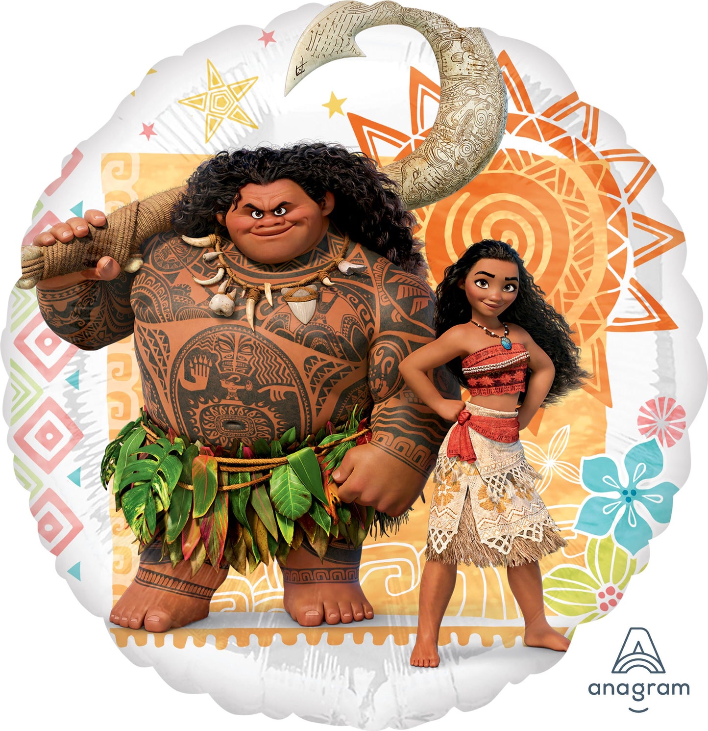 18" Moana Balloon Mylar