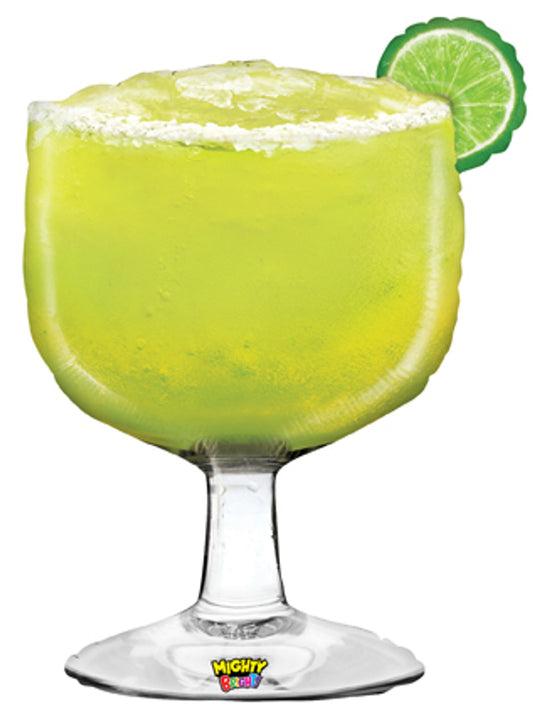 33" Mighty Margarita Drink Mylar Balloon