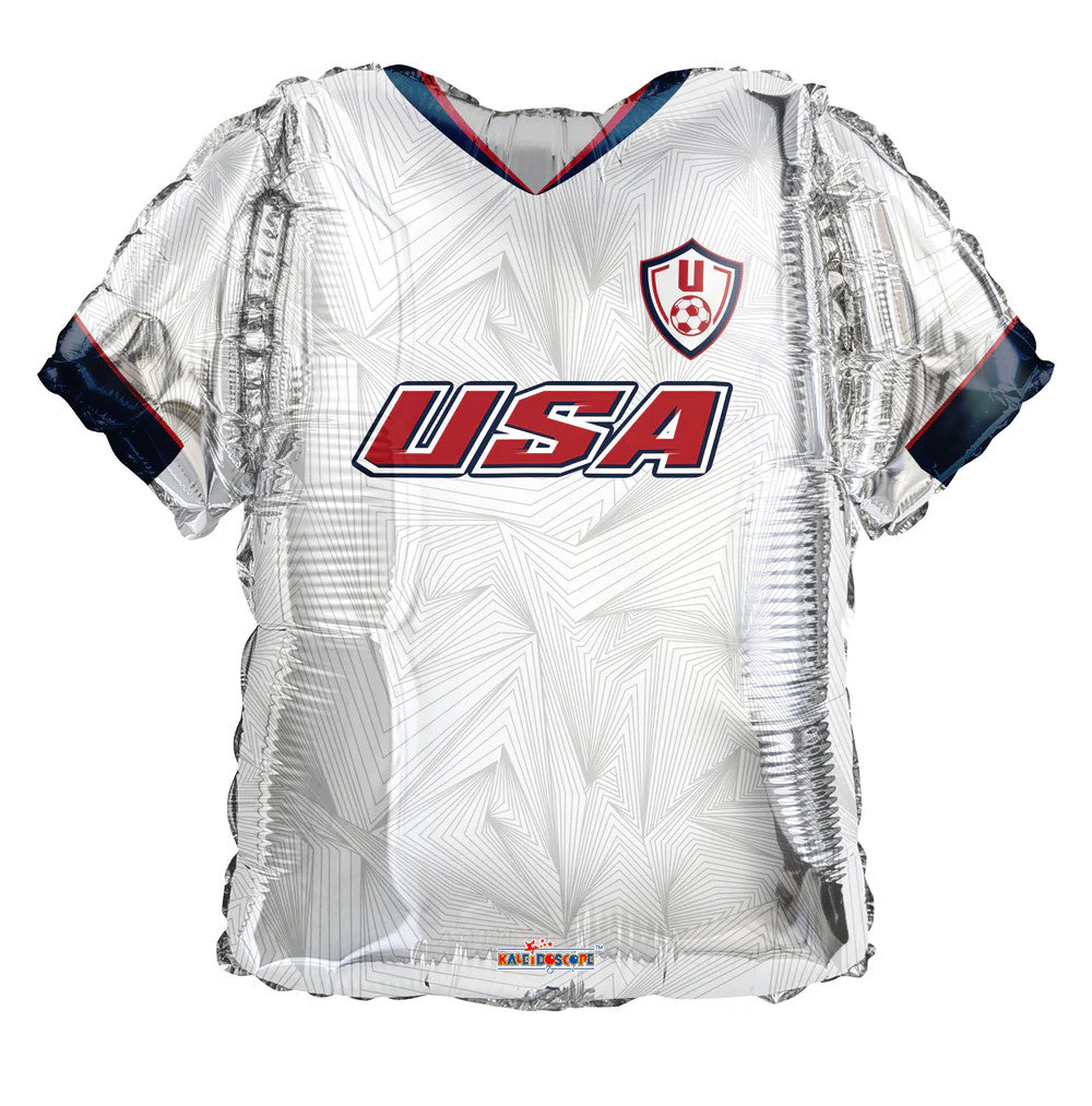 36" Sports Soccer Jersey USA Mylar Balloon