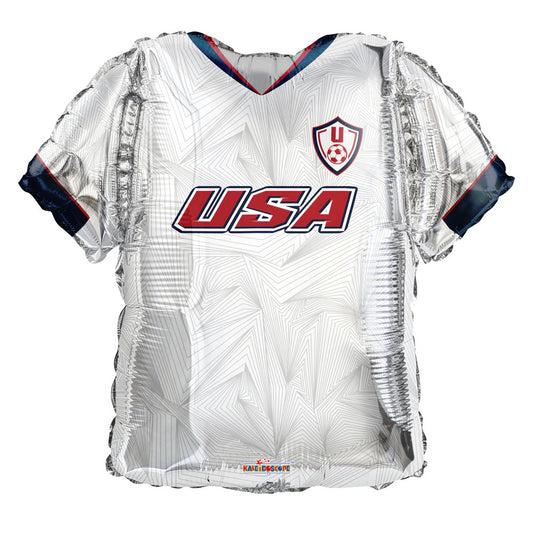 36" Sports Soccer Jersey USA Mylar Balloon