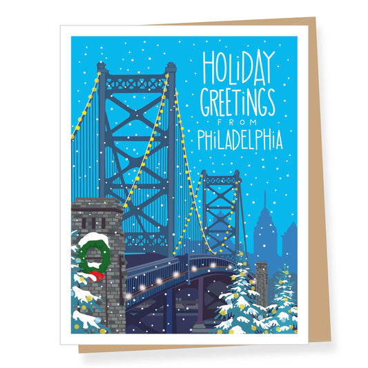 Philadelphia Holiday Card (single or boxed): SINGLE