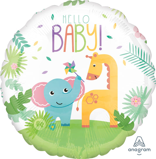 Jumbo Fisher-Price Hello Baby Mylar Balloon