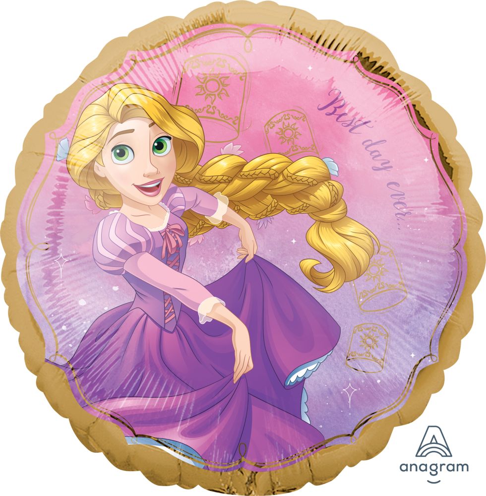 18" Rapunzel Once Upon A Time Mylar Balloon