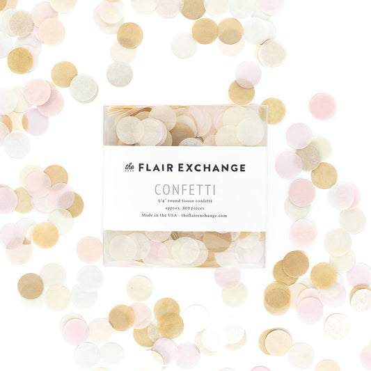 Blushing Hand-Cut Confetti