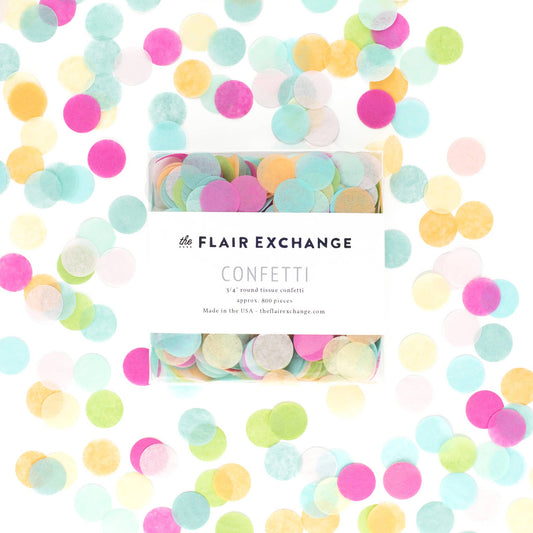 Rainbow Hand-Cut Confetti