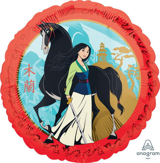 18" Mulan Mylar Balloon