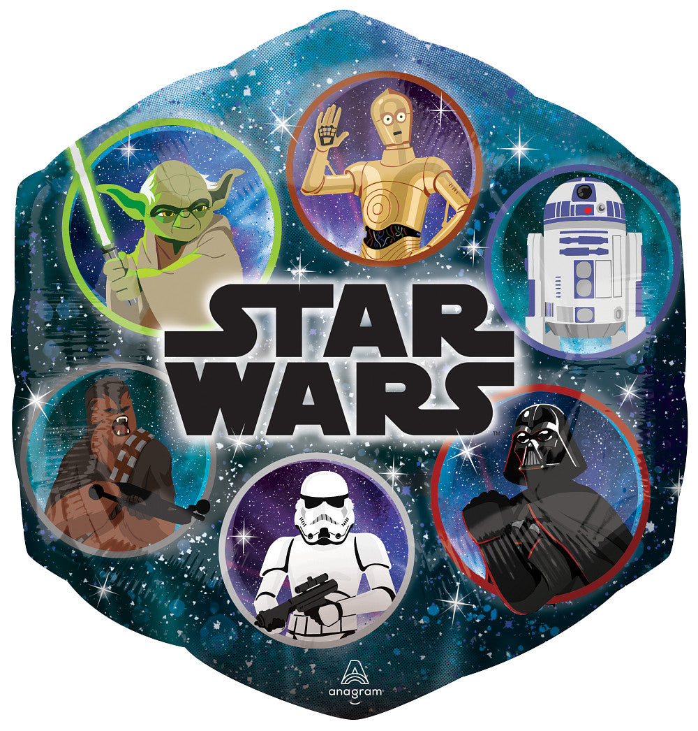 23" Star Wars Galaxy Mylar Balloon