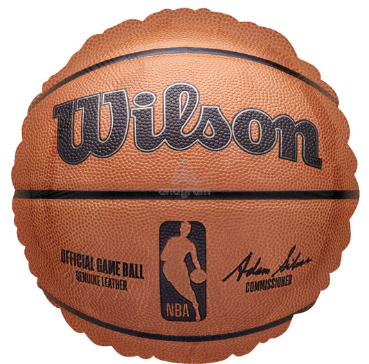 Sports Basketball NBA Wilson 18" Mylar Balloon