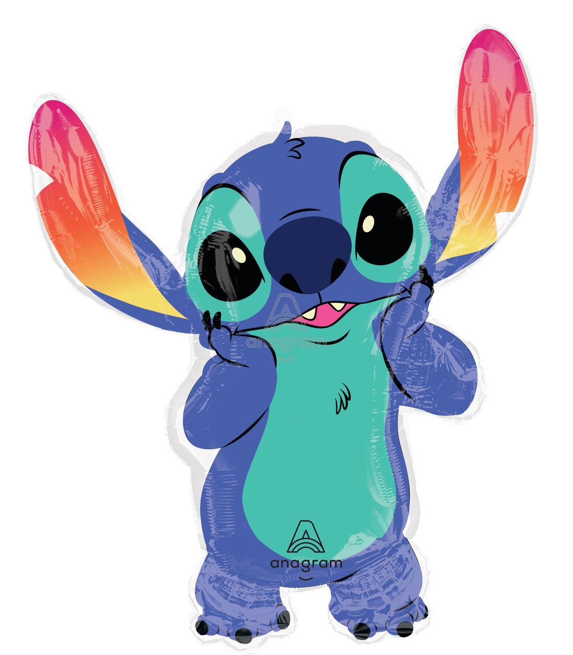 33"A Stitch Body Mylar Balloon