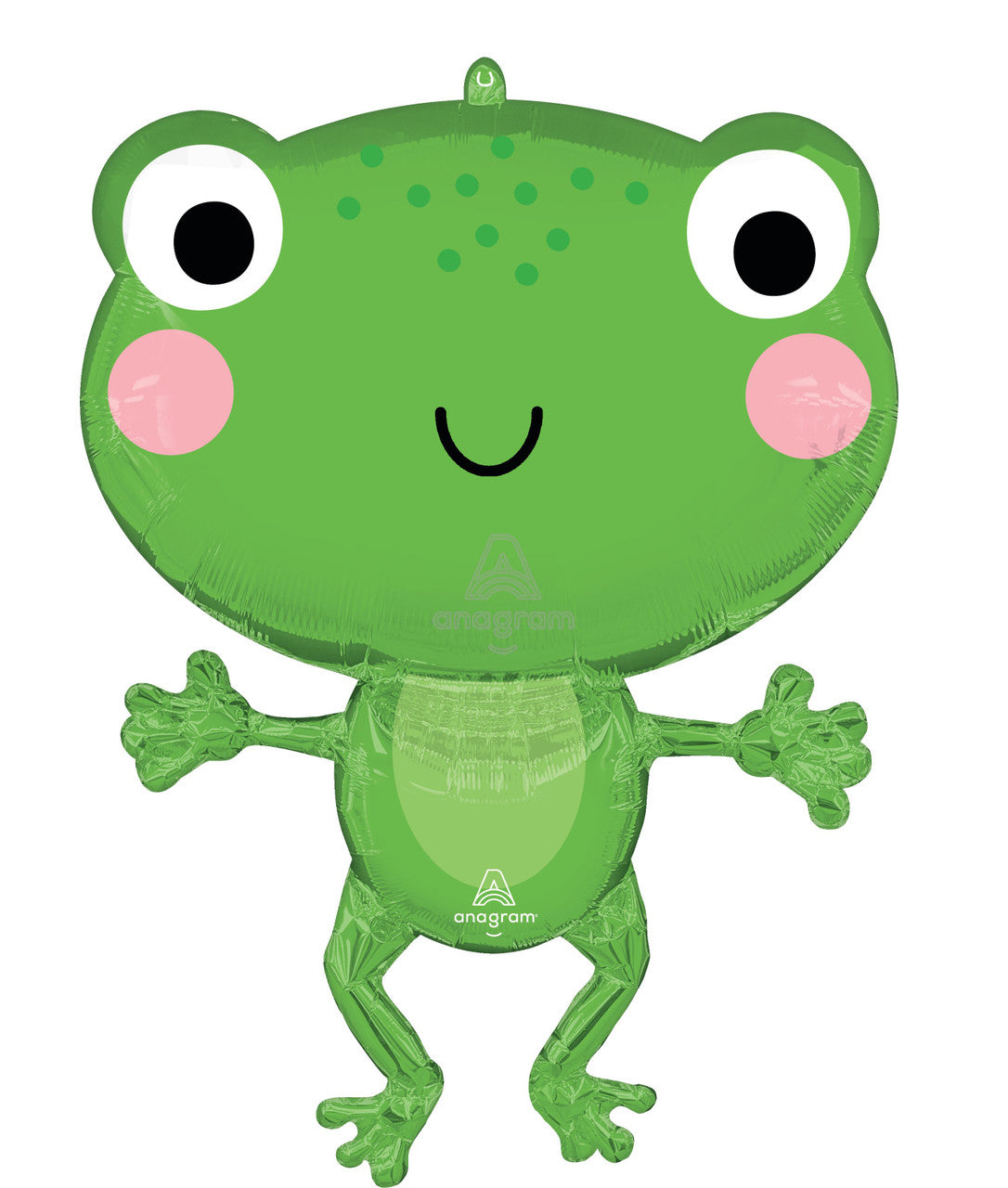 29" Happy Frog Mylar Balloon