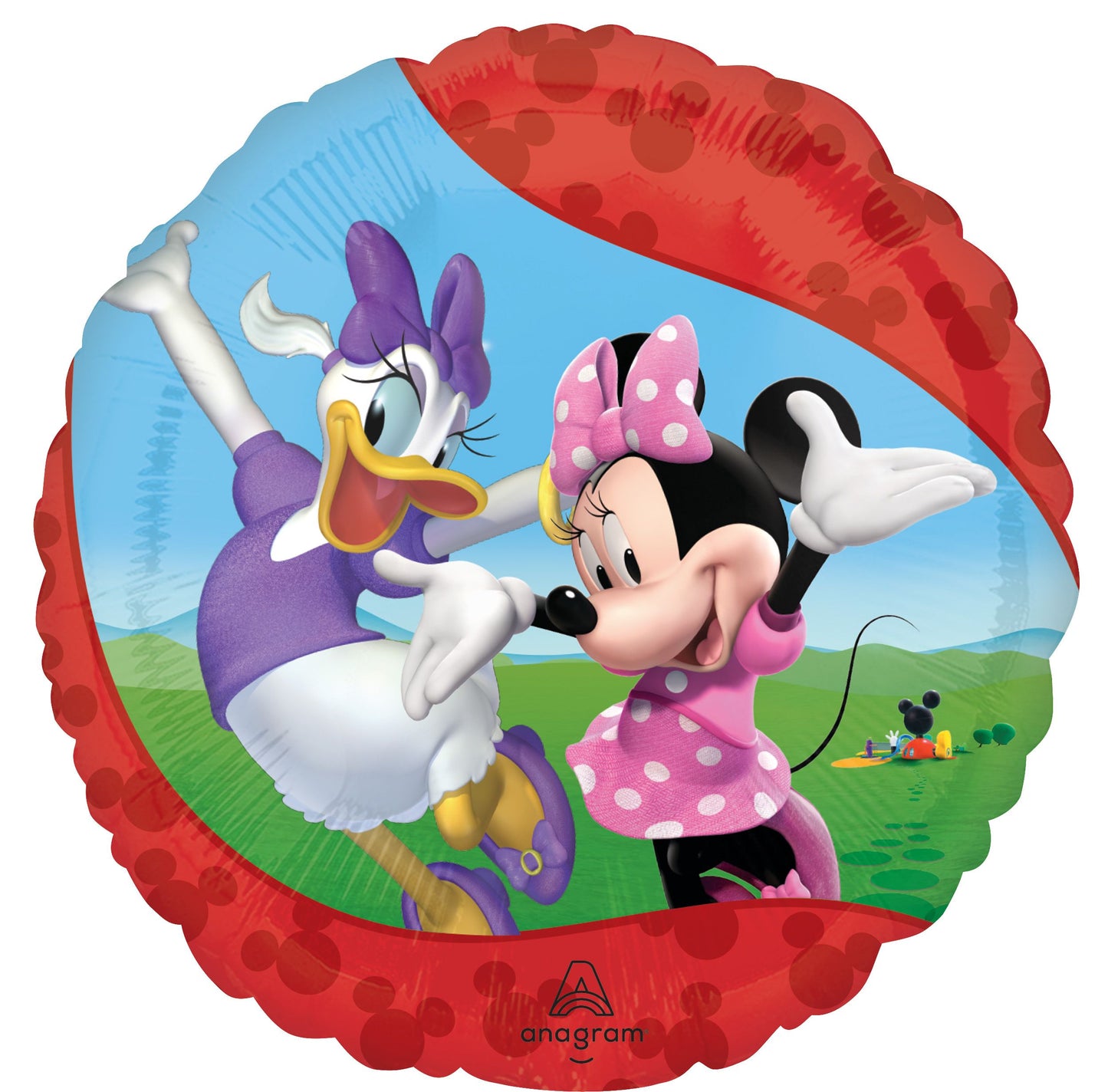 Mickey and Friends Mylar Balloon - 2 sided