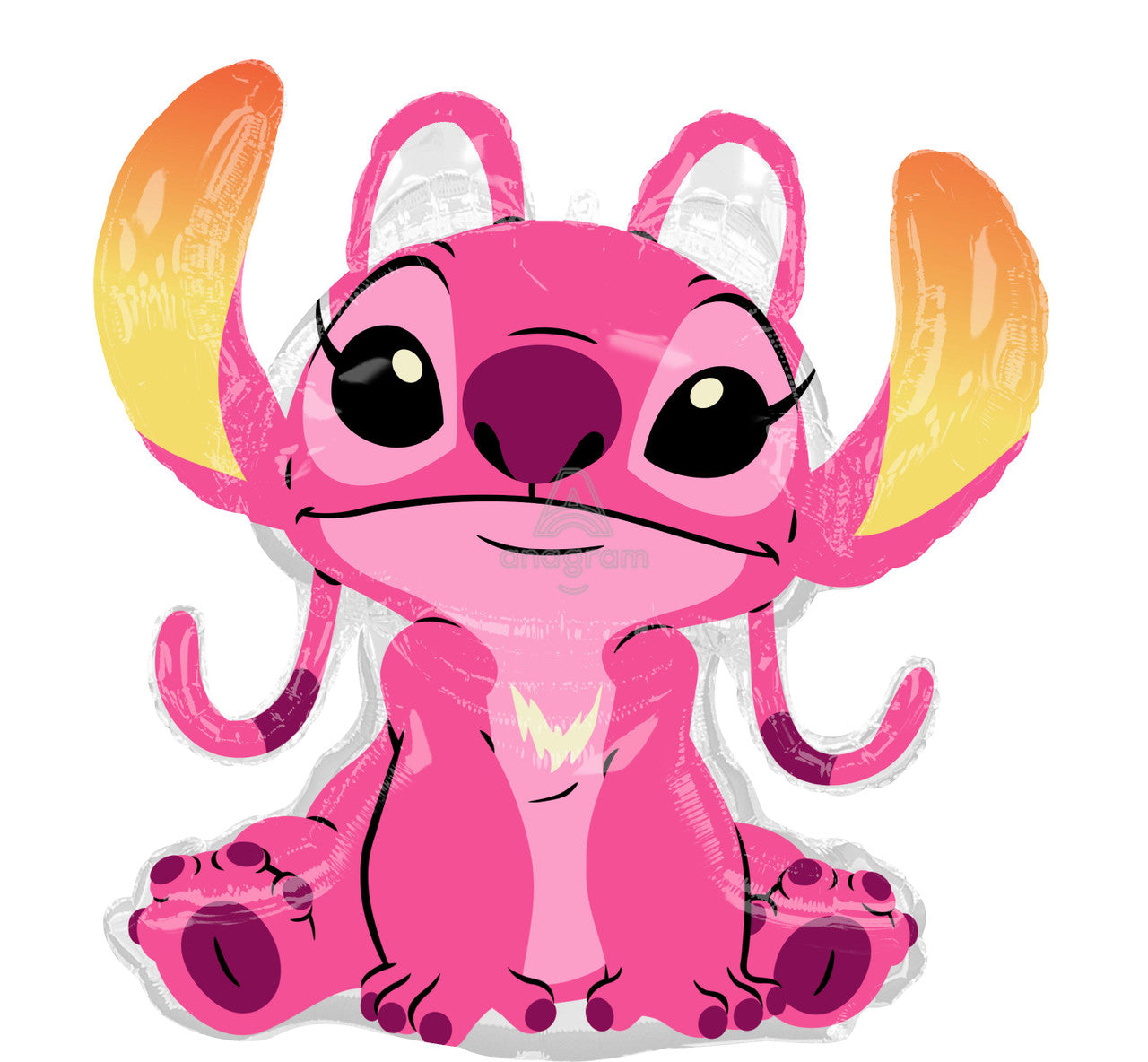 Lilo and Stitch PINK Body 27" Mylar Balloon