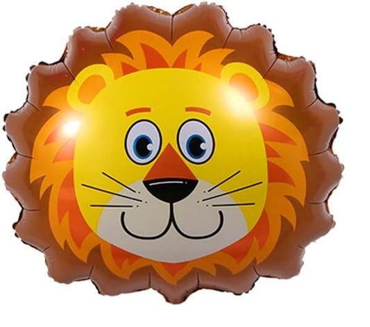 22"  Lion Head Mylar Balloon