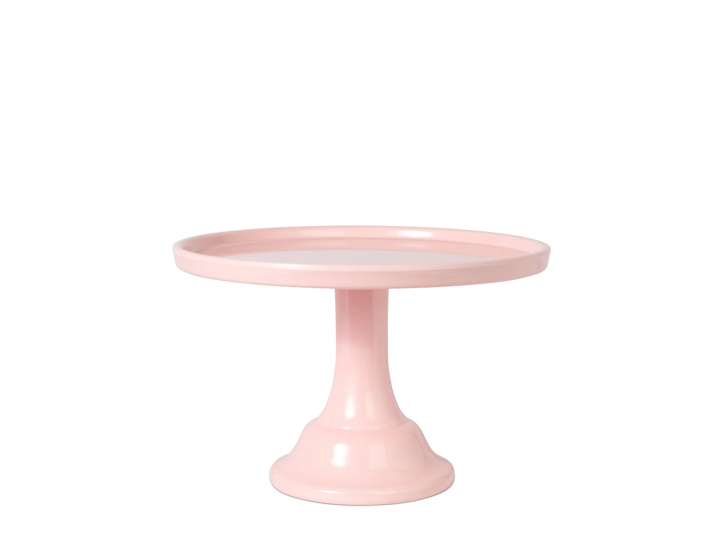 Melamine Cake Stand Small- Peony Pink 8.5 inch