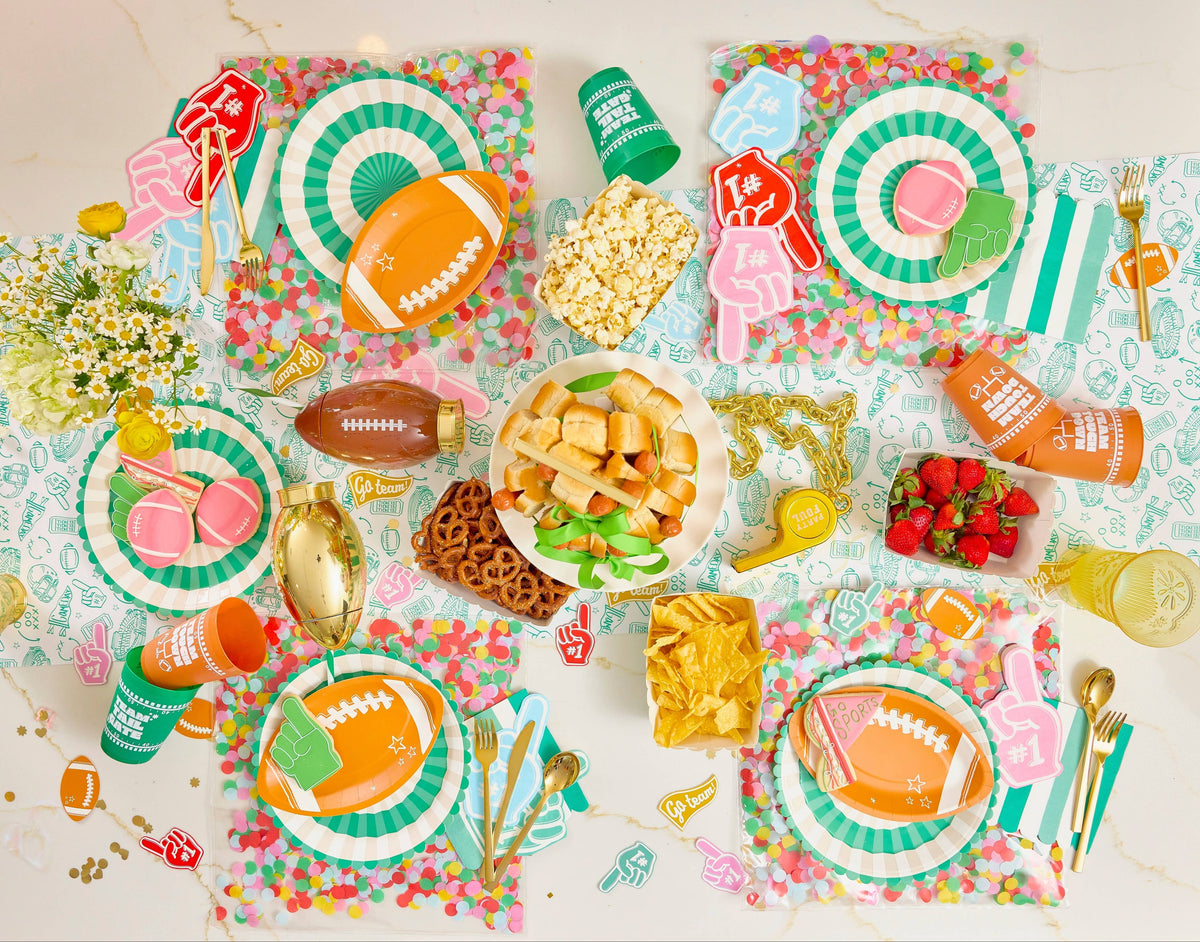 Game Day Goals Paper Table Runner