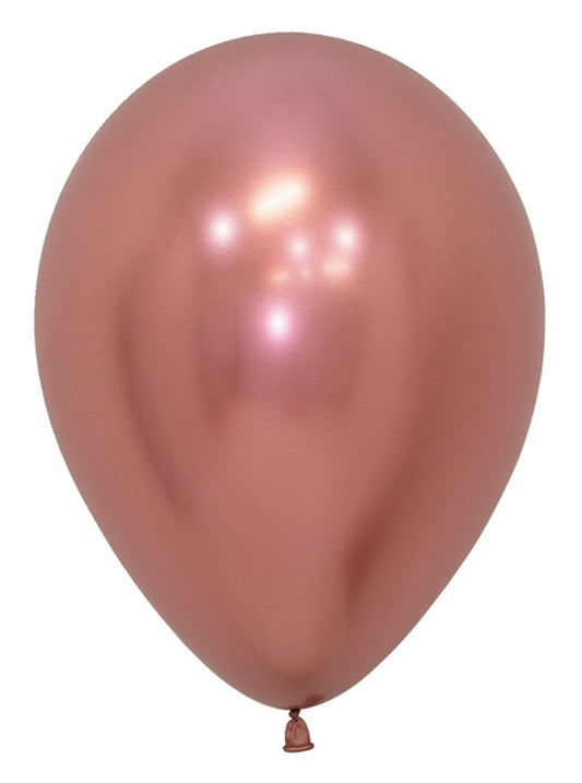 Rose Gold Chrome Latex Balloon