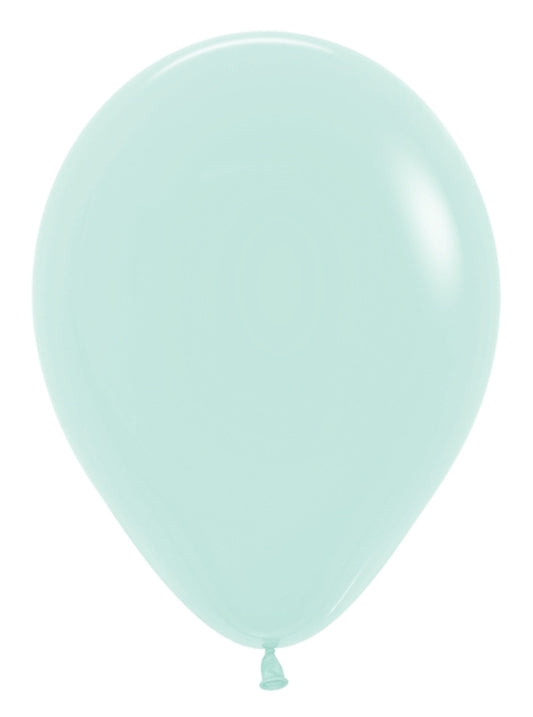 Pastel Matte Green Latex Balloon