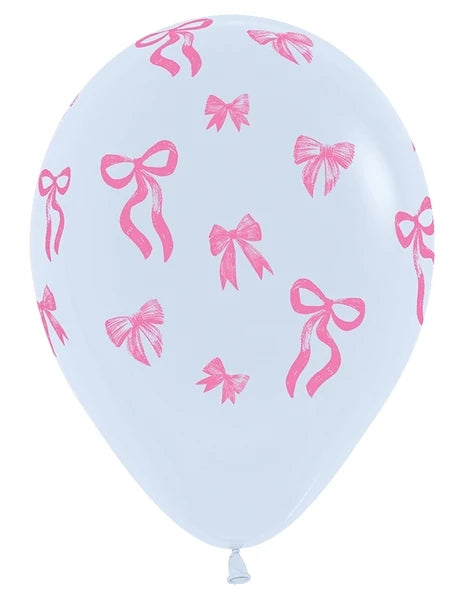 Pretty Bow Latex - White